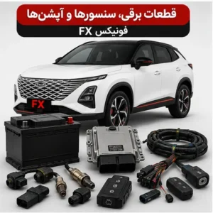 قطعات برقی، سنسورها و آپشن‌های فونیکس FX