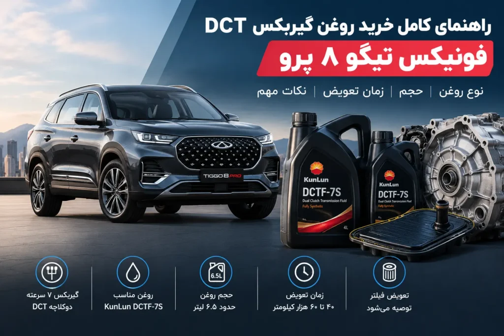 راهنمای خرید روغن گیربکس تیگو ۸ پرو